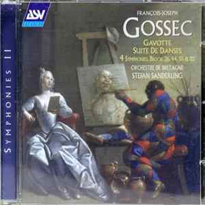 FLAC François-Joseph Gossec - Orchestre De Bretagne, Stefan Sanderling - Gavotte / Suite De Danses / 4 Symphonies, Brook 26, 44, 55 & 82