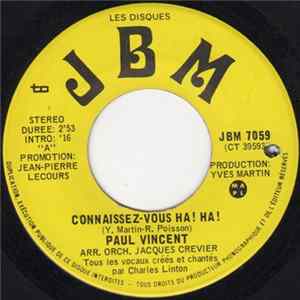 FLAC Paul Vincent - Connaissez-Vous Ha! Ha!