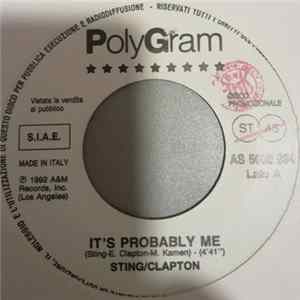 FLAC Sting / Clapton / Timoria - It's Probably Me / Storie Per Sopravvivere