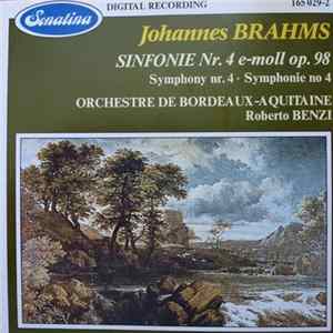 FLAC Johannes Brahms, Roberto Benzi, Orchestre National Bordeaux-Aquitaine - Sinfonie Nr. 4 E-Moll Op. 98