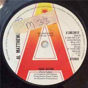 FLAC Al Matthews - Your Affair