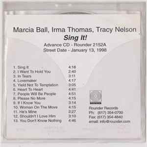 FLAC Marcia Ball, Irma Thomas, Tracy Nelson - Sing It!