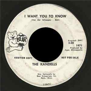 FLAC The Kandells - I Want You to Know / Do You Know