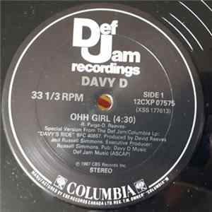 FLAC Davy D - Ohh Girl