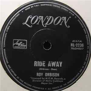 FLAC Roy Orbison - Ride Away / Wondering