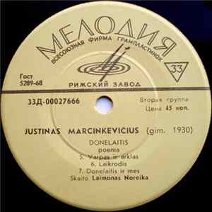 FLAC Justinas Marcinkevičius - Donelaitis (Poema)