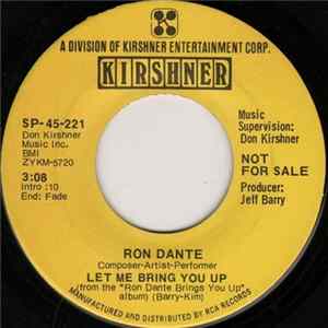 FLAC Ron Dante - Let Me Bring You Up