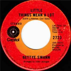FLAC Bettye Swann - Little Things Mean A Lot