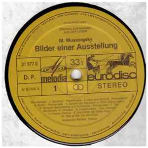 FLAC M. Mussorgsky, Svjatoslav Richter, Großes Rundfunk-Sinfonieorchester Der UdSSR, Dr. Wladimir Fedosejew - Bilder Einer Ausstellung