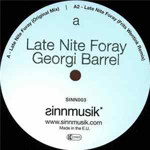 FLAC Georgi Barrel - Late Nite Foray