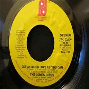 FLAC The Jones Girls - Get As Much Love As You Can