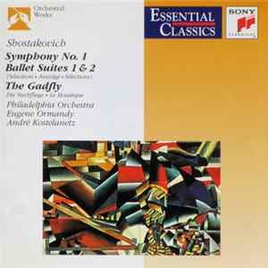 FLAC Shostakovich · Philadelphia Orchestra · Columbia Symphony Orchestra · Ormandy · Kostelanetz - Symphony No.1, Ballet Suites 1 & 2, The Gadfly