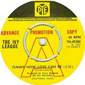 FLAC The Ivy League - Funny How Love Can Be / Our Love Is Slipping Away