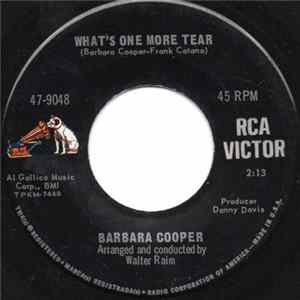 FLAC Barbara Cooper - What's One More Tear
