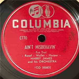 FLAC Harry James And His Orchestra - Ain't Misbehavin' / 9:20 Special