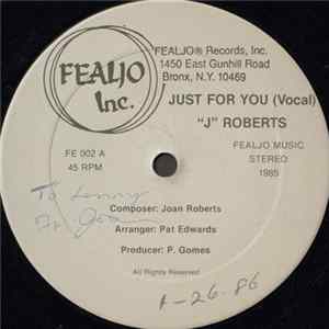 FLAC "J" Roberts - Just For You
