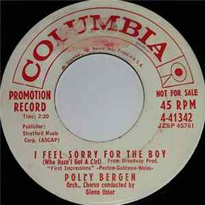 FLAC Polly Bergen - I Feel Sorry For The Boy / He Didn't Call