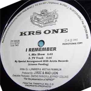 FLAC KRS-One - (The Real HipHop Is...) Ova Here / I Remember
