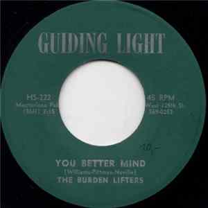 FLAC The Burden Lifters - You Better Mind / Had My Ups And Downs