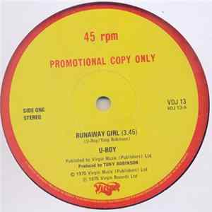 FLAC U-Roy - Runaway Girl / Chalice In The Palace