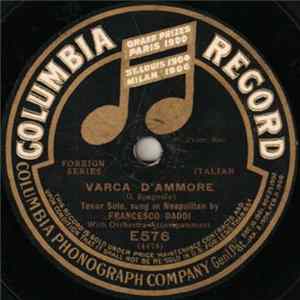FLAC Francesco Daddi / Banda Columbia - Varca D'Ammore / Marcia Dell Aguila