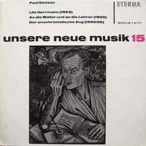 FLAC Paul Dessau - Lilo Herrmann / An Die Mütter An Die Lehrer / Der Anachronistische Zug