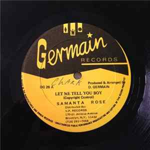 FLAC Samanta Rose - Let Me Tell You Boy