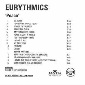 FLAC Eurythmics - Peace