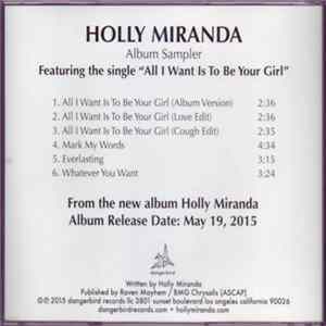 FLAC Holly Miranda - All I Want Is To be Your Girl