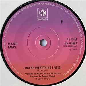 FLAC Major Lance - You're Everything I Need