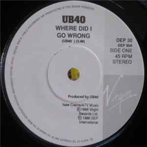 FLAC UB40 - Where Did I Go Wrong