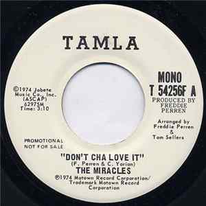 FLAC The Miracles - Don't Cha Love It