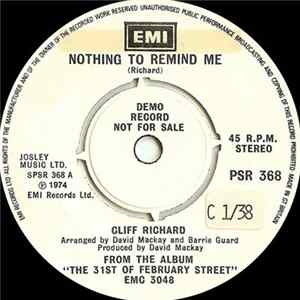 FLAC Cliff Richard - Nothing To Remind Me