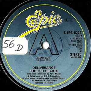 FLAC Deliverance - Foolish Hearts / Face The Lady