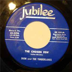 FLAC Dion And The Timberlanes - The Chosen Few / Out In Colorado