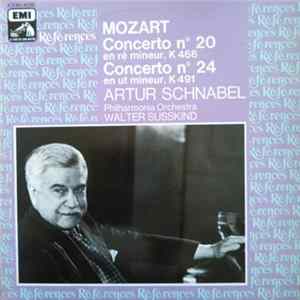 FLAC Mozart, Artur Schnabel, Philharmonia Orchestra, Walter Susskind - Concerto N. 20 En Ré Mineur, K 466 - Concerto N. 24 En Ut Mineur, K 491