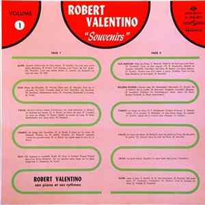 FLAC Robert Valentino, Son Piano Et Ses Rythmes - Souvenirs, Vol.1