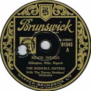 FLAC The Boswell Sisters With The Dorsey Brothers Orchestra / The Mills Brothers - Mood Indigo / Any Time, Any Day, Anywhere