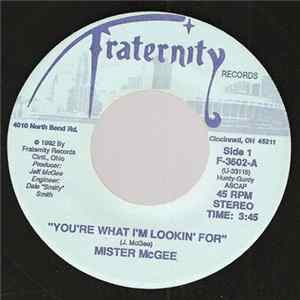 FLAC Mister McGee - You're What I'm Lookin For