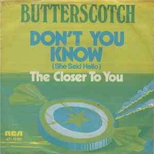 FLAC Butterscotch - Don't You Know (She Said Hello)