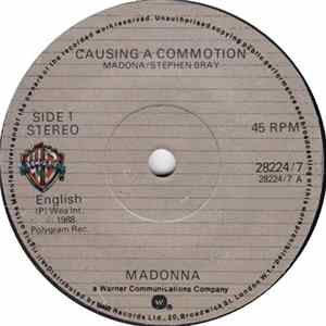 FLAC Madonna - Causing A Commotion
