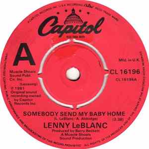 FLAC Lenny LeBlanc - Somebody Send My Baby Home