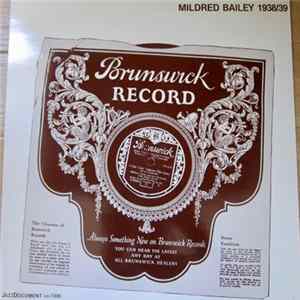 FLAC Mildred Bailey - 1938/39