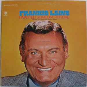 FLAC Frankie Laine - I Wanted Someone To Love