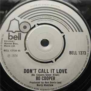 FLAC Bo Cooper - Dont Call It Love