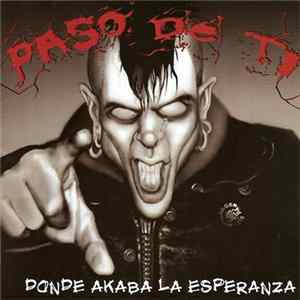 FLAC Paso De Ti - Donde Akaba La Esperanza
