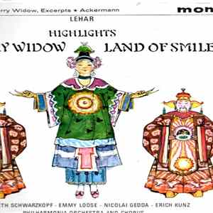 FLAC Elisabeth Schwarzkopf / Erich Kunz / Philharmonia Orchestra And Chorus Conducted By Otto Ackermann - Land Of Smiles And Merry Widow Highlights