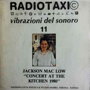 FLAC Jackson Mac Low - Concert At The Kitchen 1980