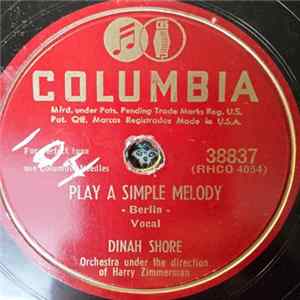 FLAC Dinah Shore - Simple Melody / I Still Get A Thrill