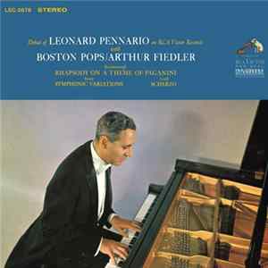 FLAC Leonard Pennario With Boston Pops, Arthur Fiedler, Rachmaninoff / Franck / Litolff - Debut Of Leonard Pennario On RCA Victor Records With Boston Pops/Arthur Fiedler